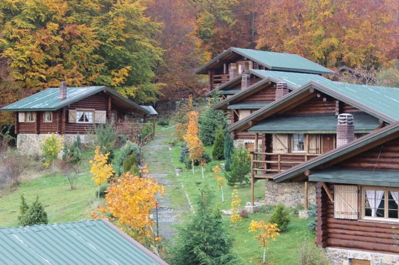 Sfendamos Wood Village Naousa  Екстер'єр фото