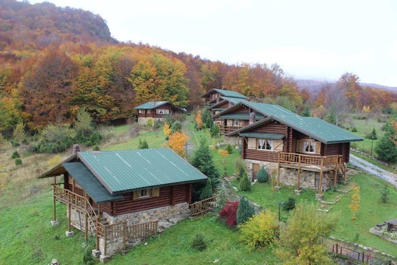 Sfendamos Wood Village Naousa  Екстер'єр фото